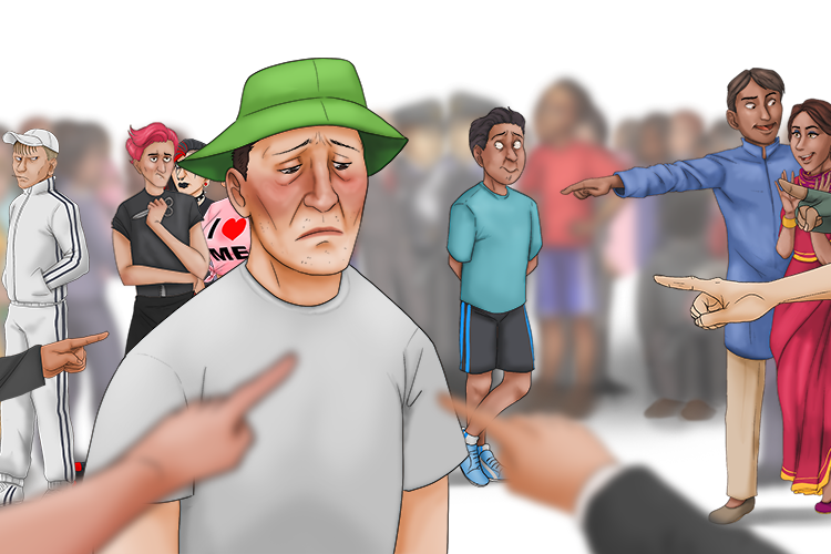 A green hat worn by someone symbolises that their partner has been unfaithfu