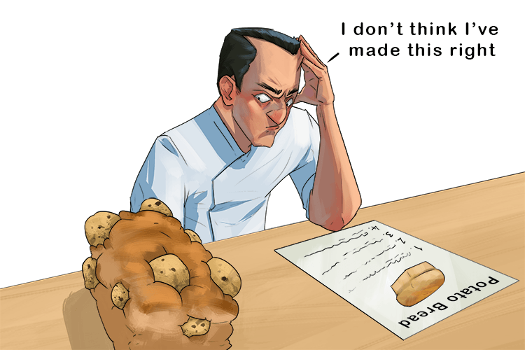 Add potato to dough (too doe) and you get potato bread