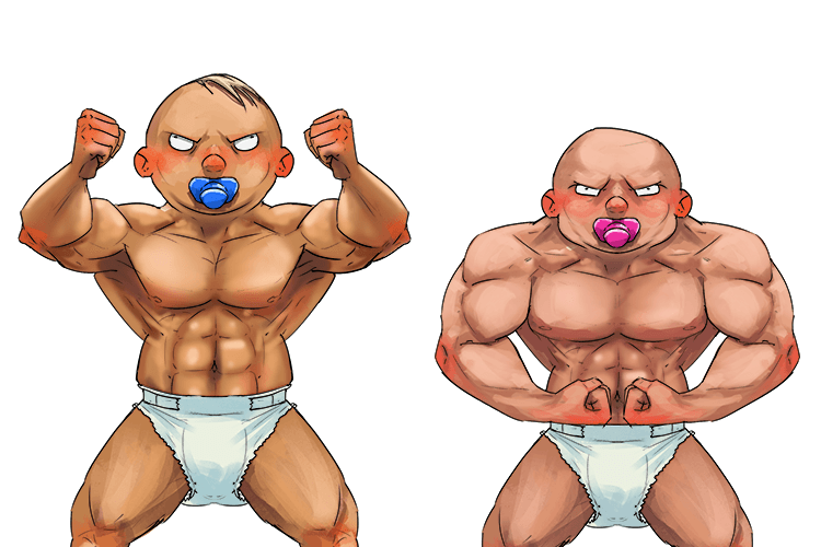 These were incredibly strong children despite being so young (chung)