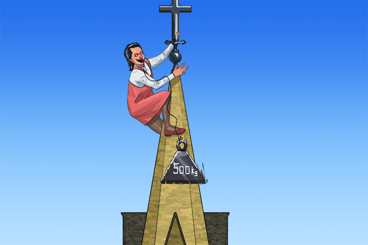 My teeth came out when I tied some yarn around them and dropped a heavy weight from the church (yah-chur) spire