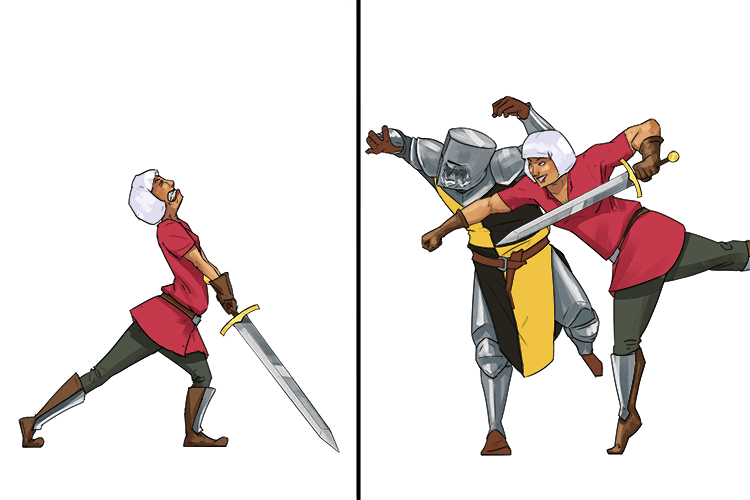 After ten thousand hours of practice, she won (wahn) every tournament