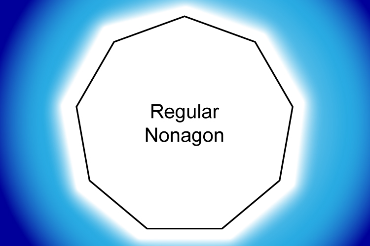 This is a regular nonagon