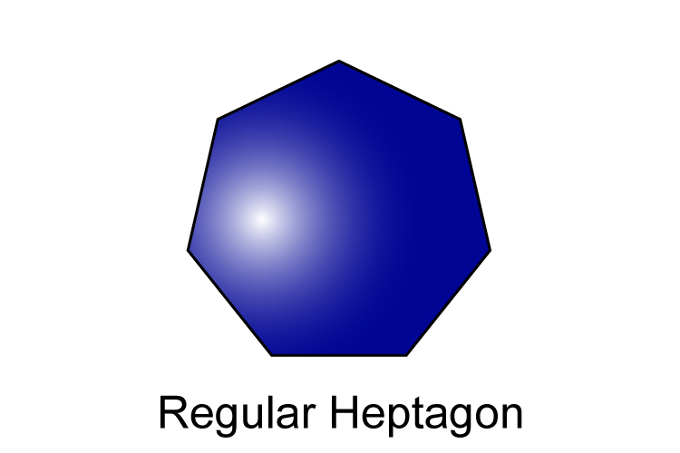 This is a regular heptagon