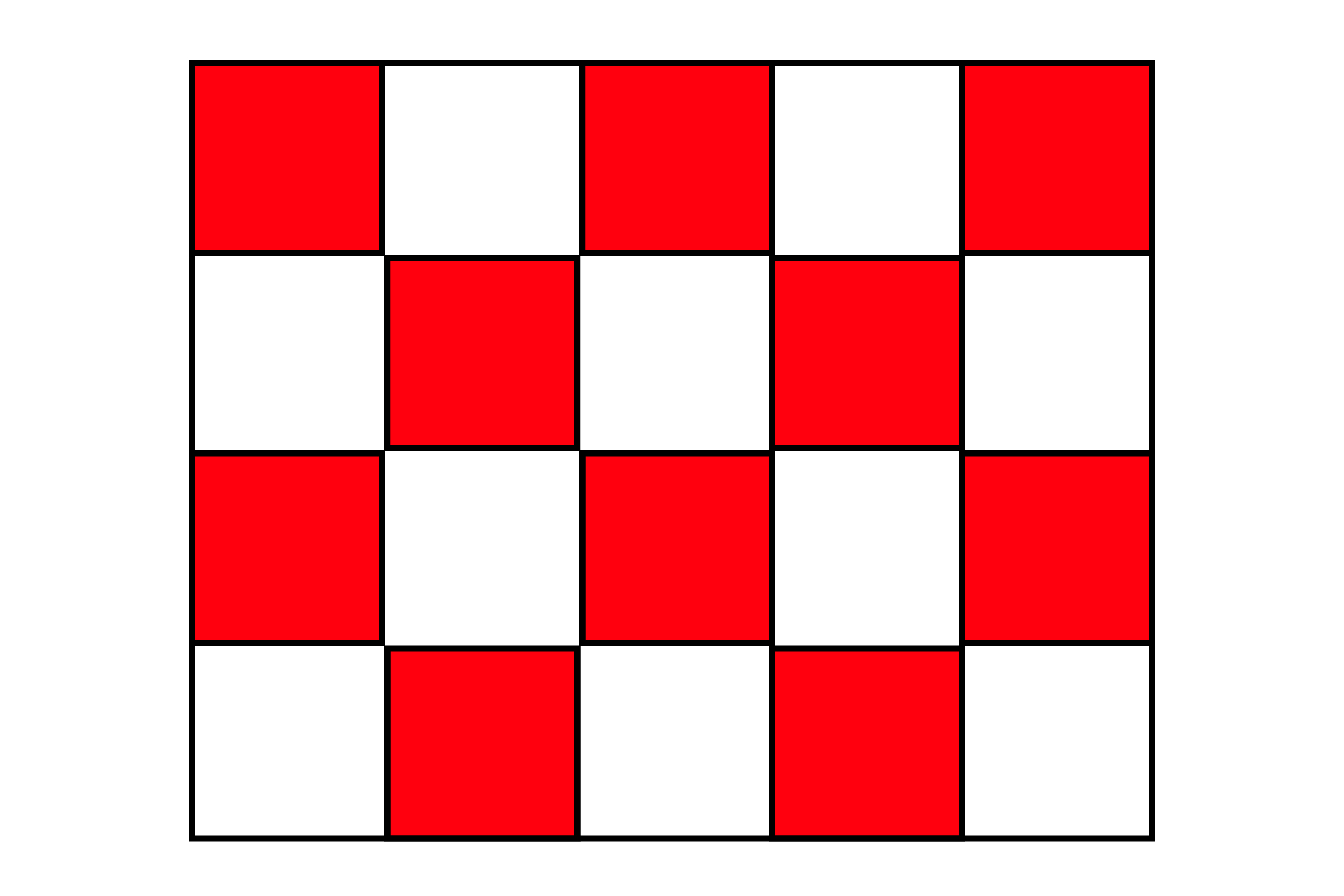 Squares make tessellation