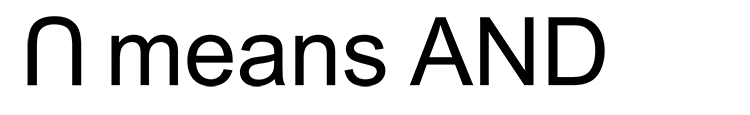 The word AND nearly has a ? in it: