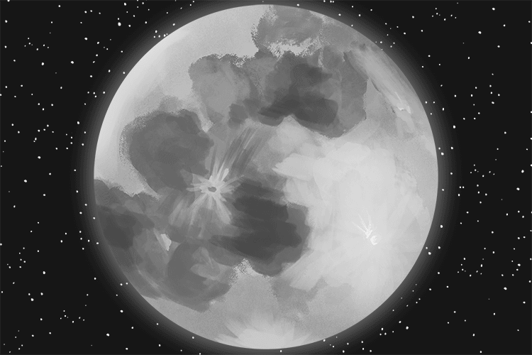 This debris formed a disk around the Earth, which eventually coalesced to form the moon.