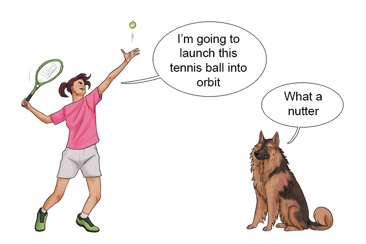 Can natural satellites be smaller than a tennis ball? No!