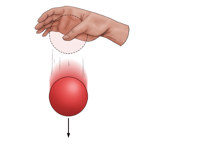 Gravity pulls objects with mass towards each other even when they are not in contact. For example, the Earth pulls objects towards it, causing them to fall to the ground. 