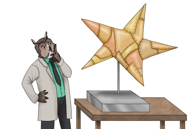 The prototype model of the star (protostar) was not fully formed.