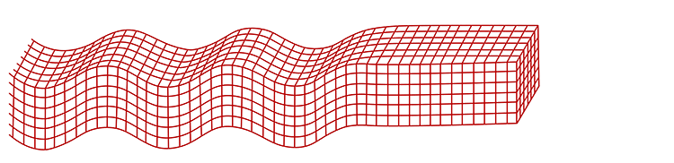 S waves occur because when the rock slips they don't just compress they also cause the surrounding rock to shear (twist sideways) and up and down.
