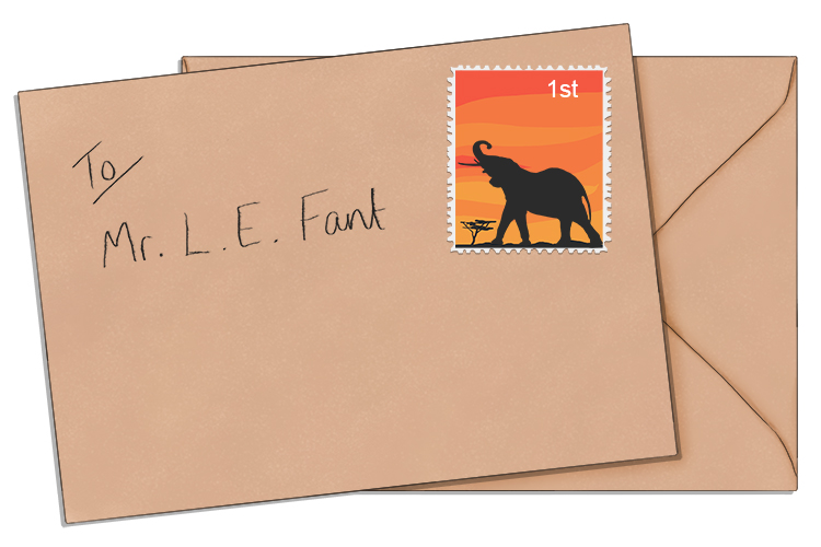 Sobre is masculine, so it's el sobre. Imagine an elephant stamp on an envelope.
