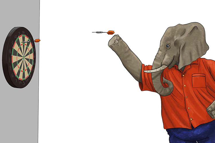 Juego is masculine, so it's el juego. Imagine an elephant playing a game of darts.