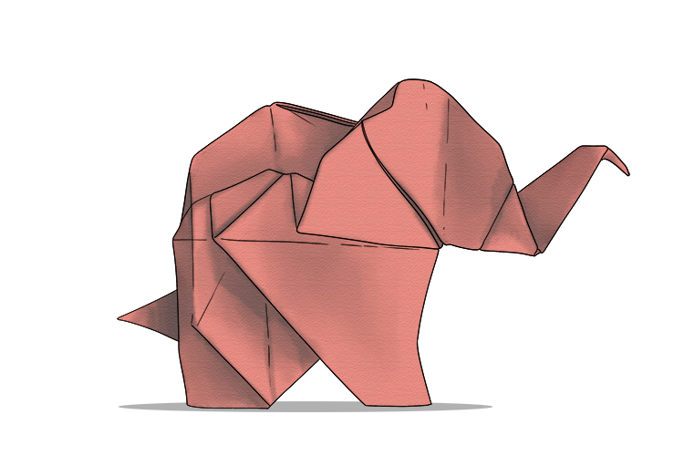 Papel is masculine, so it's el papel. Imagine an elephant made out of paper.