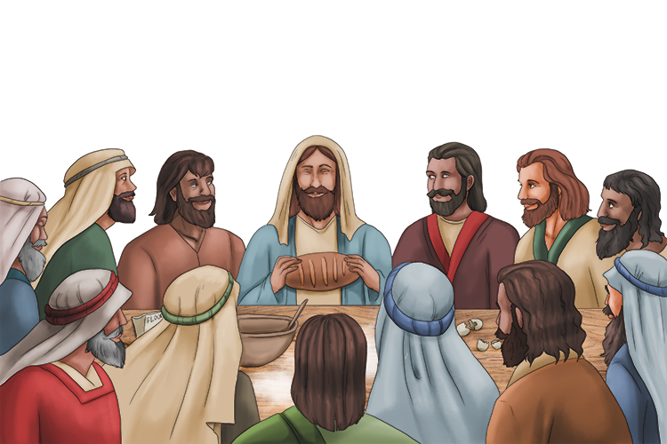 The twelve Apostles liked to bake - they were always making dough for their (doce) saviour.