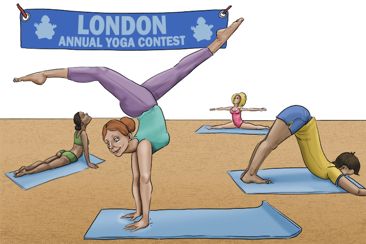 This year, the annual yoga (año) contest returns to London.