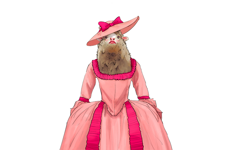 Oveja is feminine, so it's la obeja. Imagine a lady sheep.