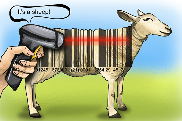 DNA barcoding mnemonic each living thing has a unique DNA pattern sequence