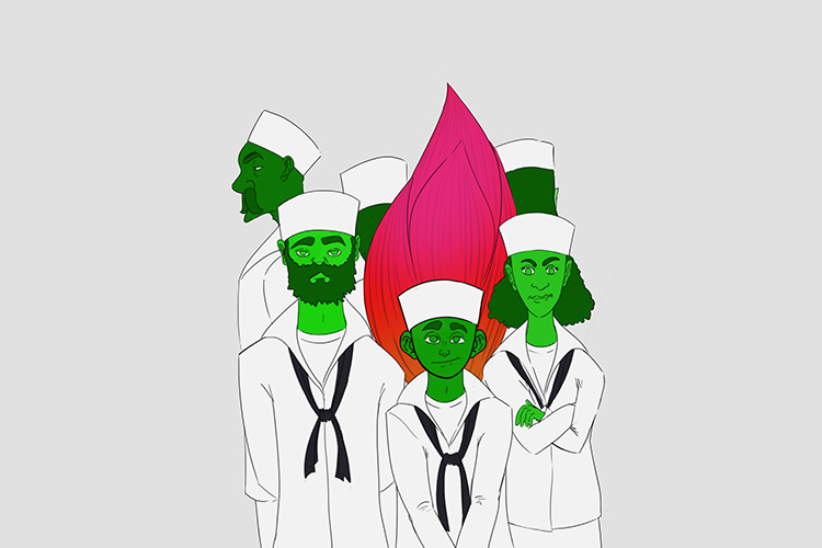 Sepals protect the delicate petals while in bud. These are usually green